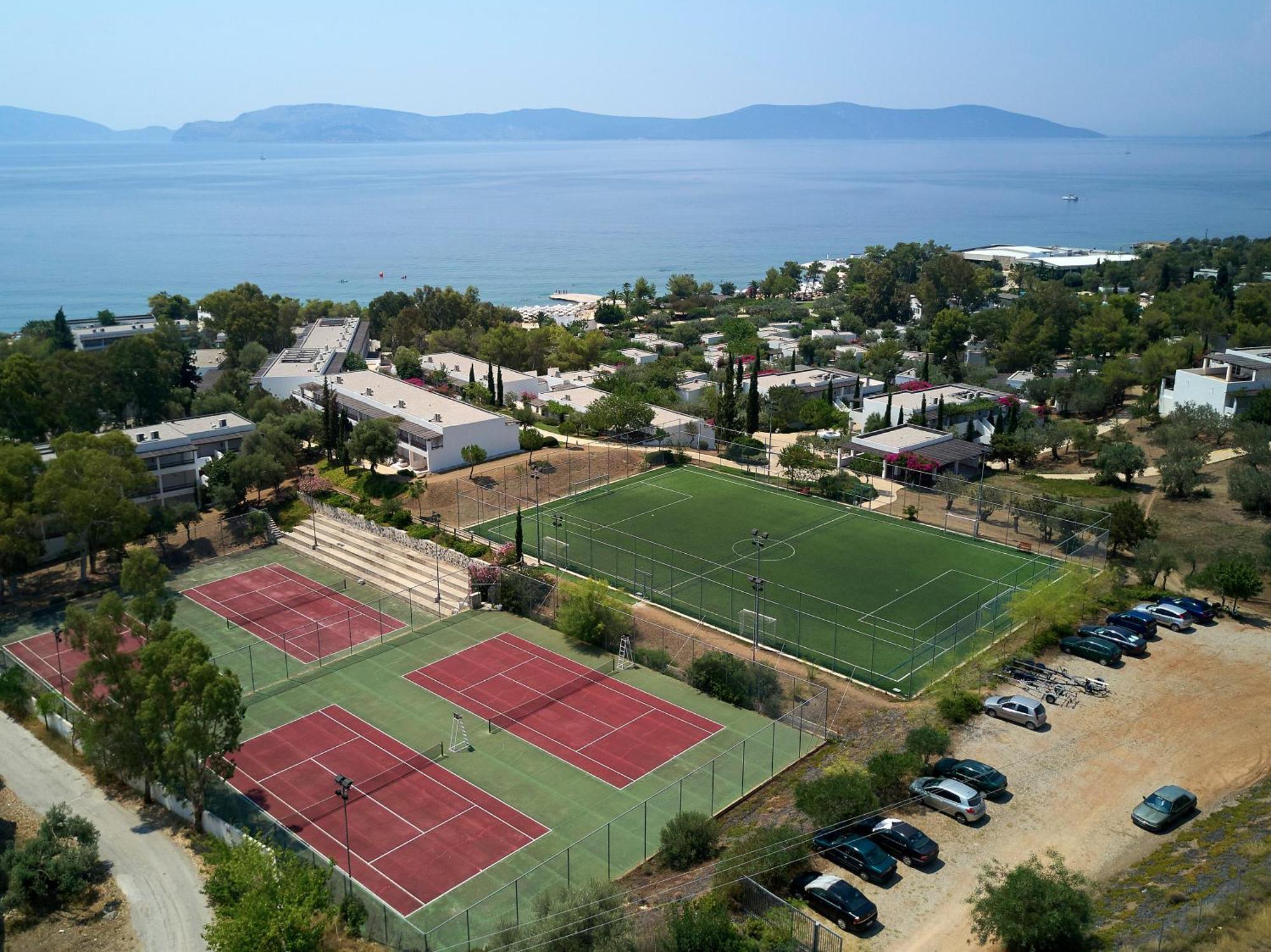 Hydra Beach Resort Thermisia Bagian luar foto